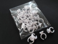 15 Eyelash Extension Glue Rings - Disposable (Small size)