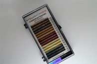 Eyebrow Extension Mixed Colours - 16 lines Premium Quality