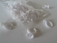 30 Eyelash Extension Glue Rings - Disposable (Large size)